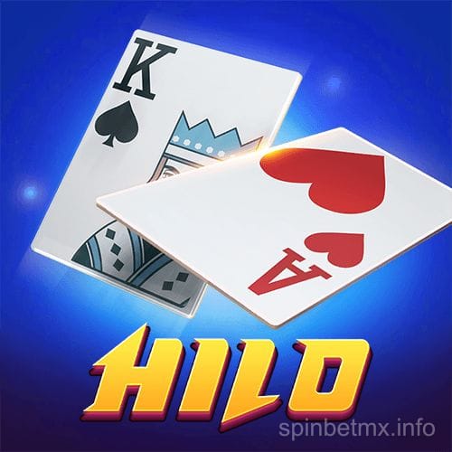 Imagen del juego de cartas HILO en spin bet mx casino